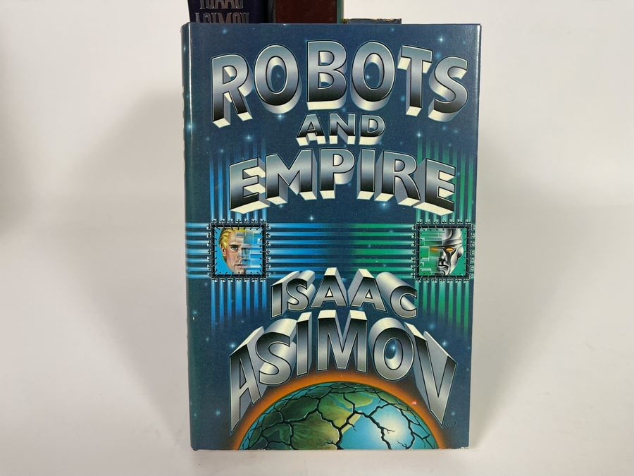 Isaac Asimov Hardcover Books Including Two First Edition Isaac Asimov Books Robots And Empire [Photo 3]