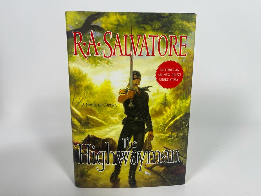Seven First Edition Hardcover Books By R. A. Salvatore [Photo 15]