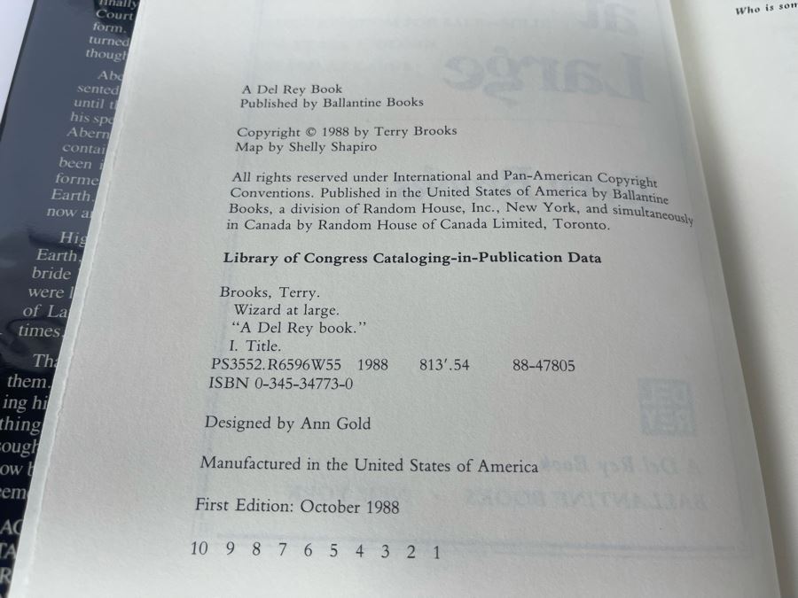 Nine First Edition Hardcover Books By Terry Brooks [Photo 5]