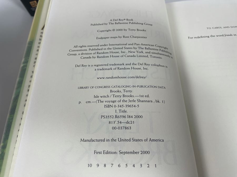 Nine First Edition Hardcover Books By Terry Brooks [Photo 13]