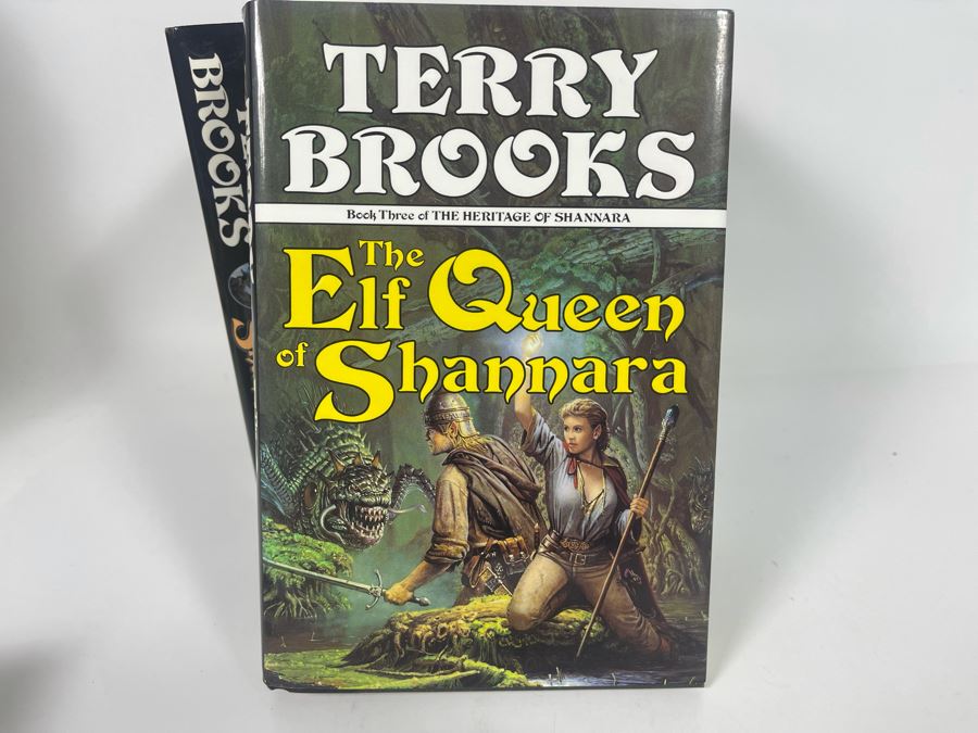 Nine First Edition Hardcover Books By Terry Brooks
