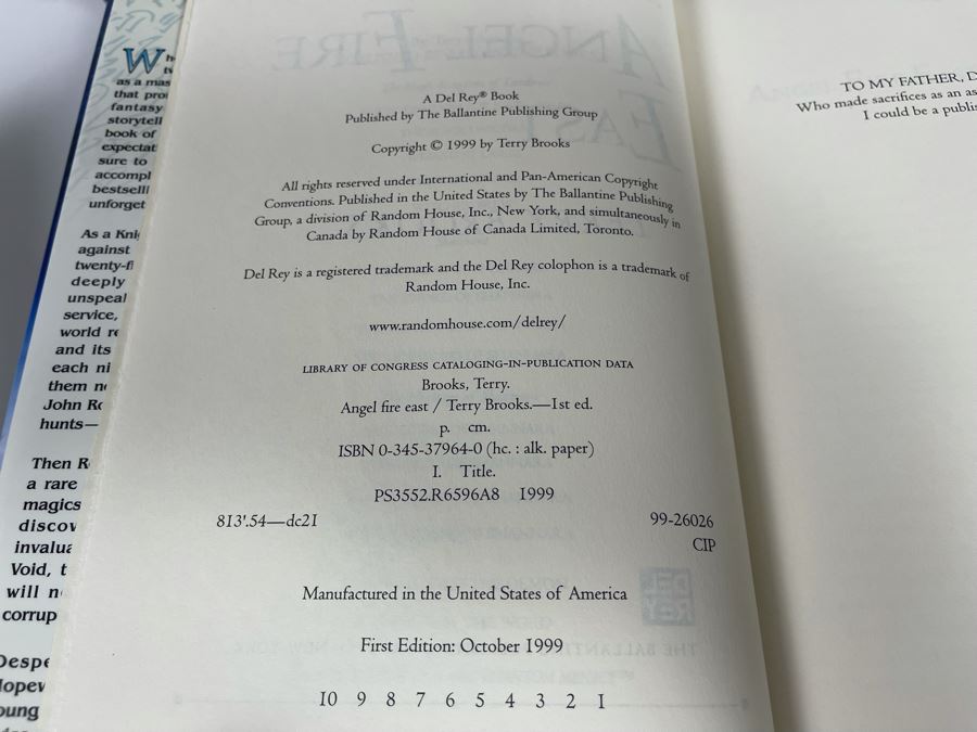 Nine First Edition Hardcover Books By Terry Brooks [Photo 9]