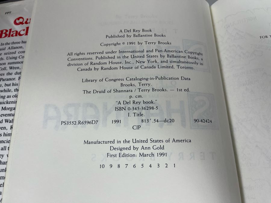 Nine First Edition Hardcover Books By Terry Brooks [Photo 15]