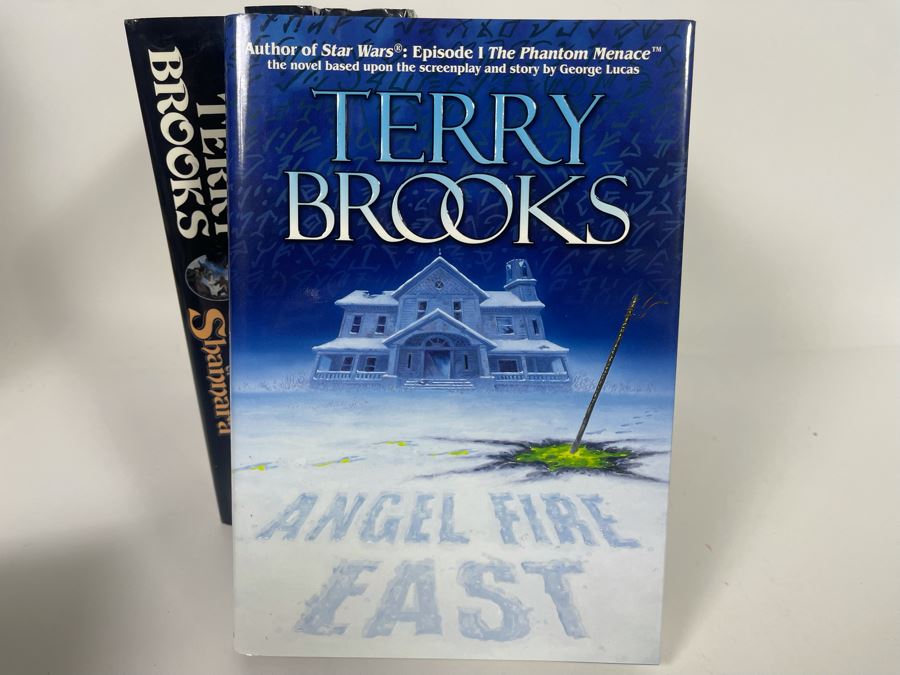 Nine First Edition Hardcover Books By Terry Brooks