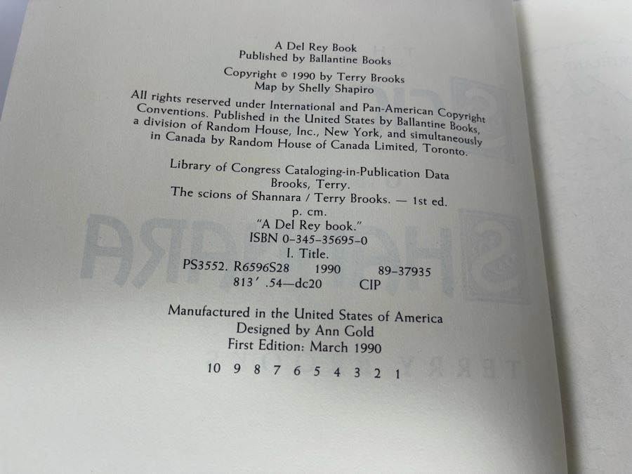 Nine First Edition Hardcover Books By Terry Brooks [Photo 19]