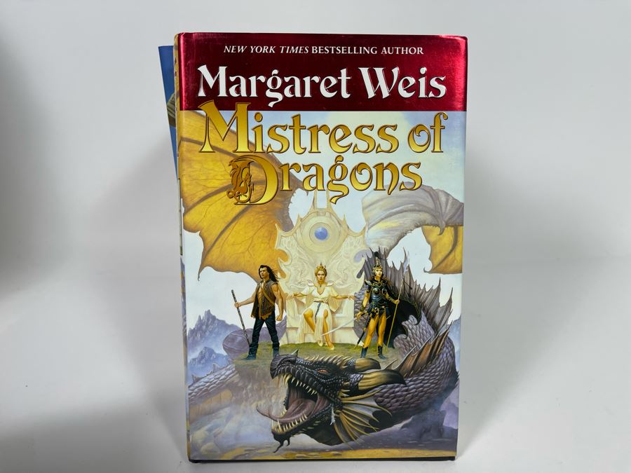 Seven First Edition Hardcover Books By Margaret Weis [Photo 9]