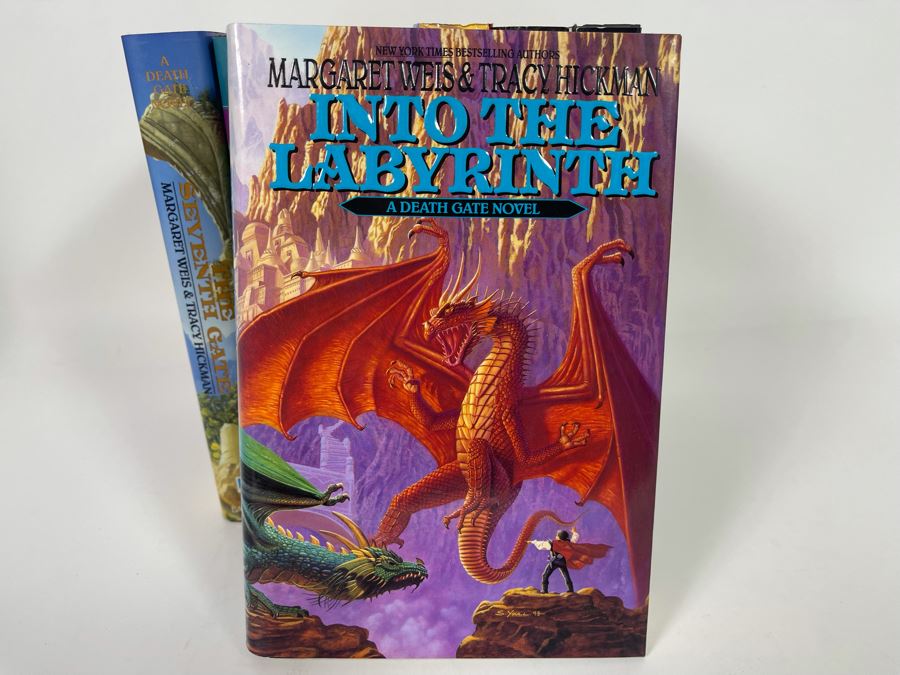 Seven First Edition Hardcover Books By Margaret Weis [Photo 3]