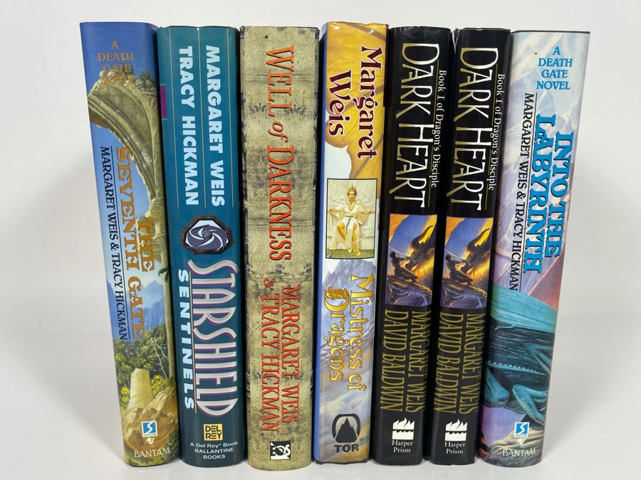 Seven First Edition Hardcover Books By Margaret Weis [Photo 2]