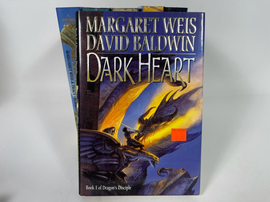 Seven First Edition Hardcover Books By Margaret Weis [Photo 5]