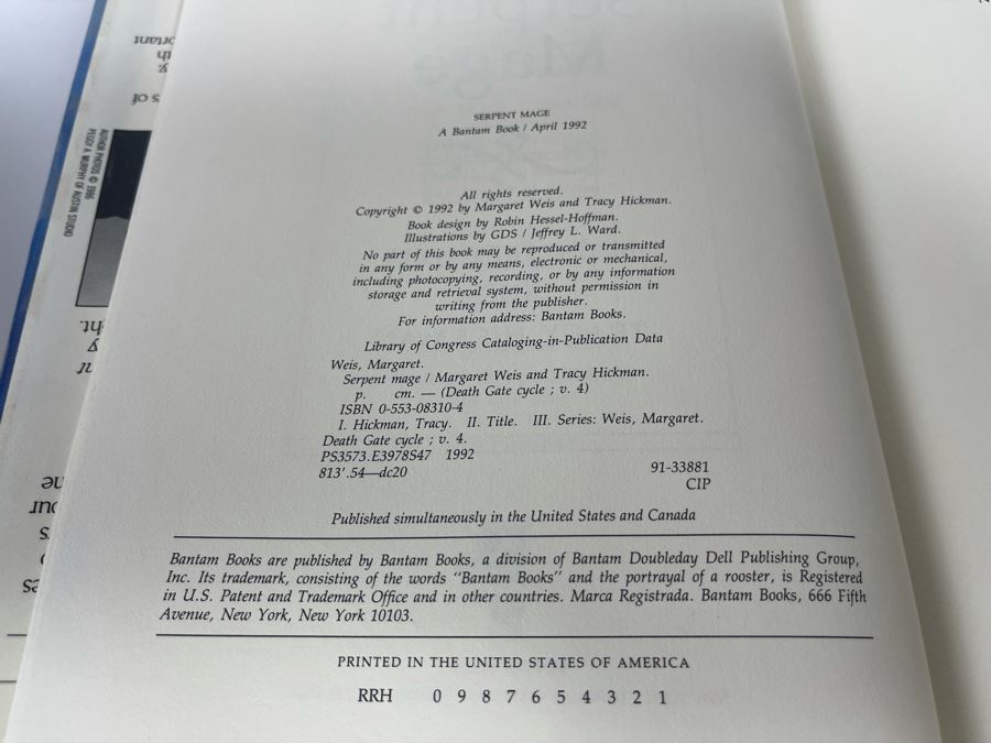 Five First Edition Hardcover Books By Margaret Weis [Photo 11]