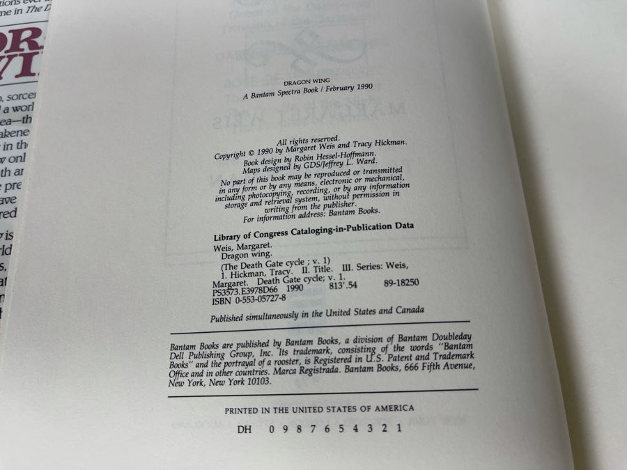 Five First Edition Hardcover Books By Margaret Weis [Photo 5]