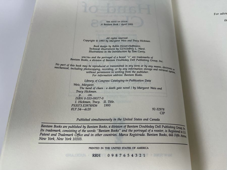 Five First Edition Hardcover Books By Margaret Weis [Photo 3]