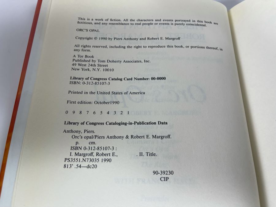 Ten First Edition Hardcover Books By Piers Anthony [Photo 18]