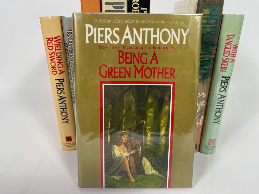 Ten First Edition Hardcover Books By Piers Anthony [Photo 3]