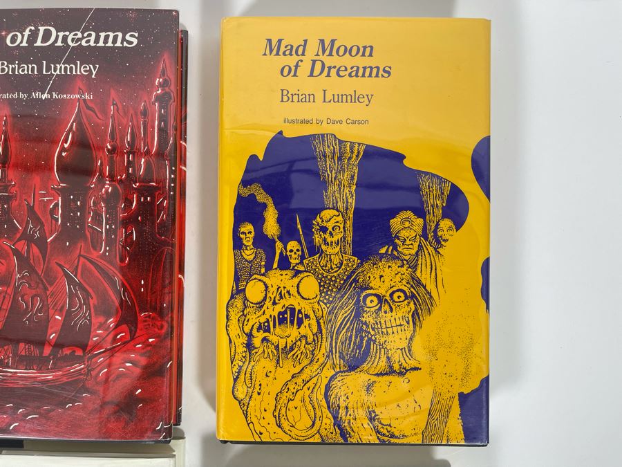 Four First Edition Hardcover Books By Brian Lumley [Photo 3]