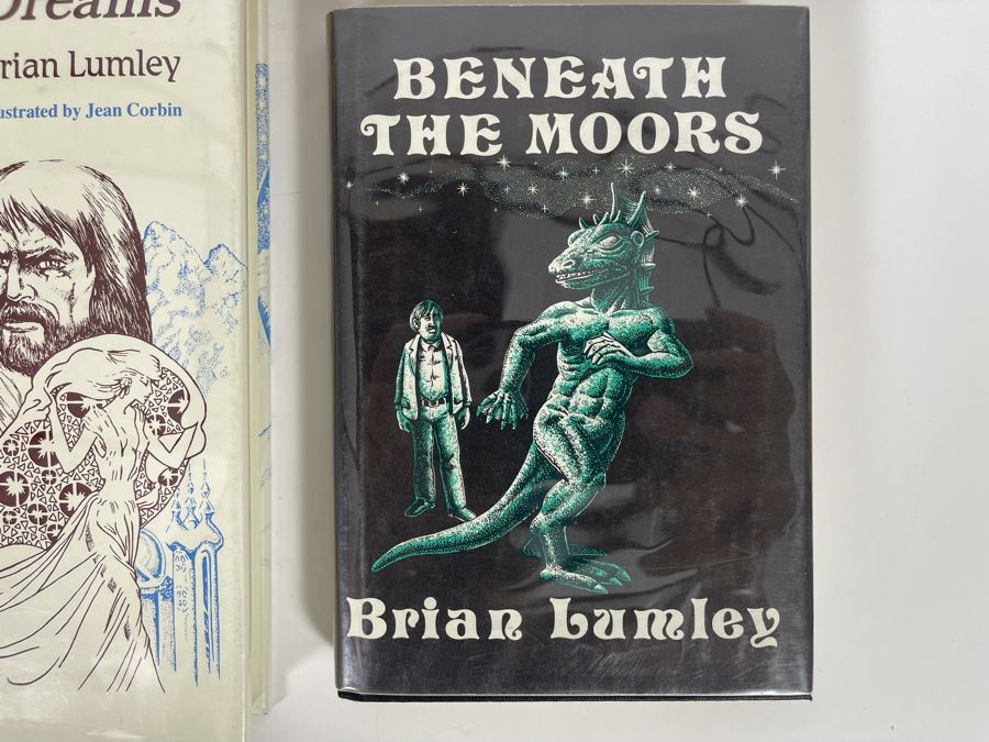 Four First Edition Hardcover Books By Brian Lumley [Photo 5]