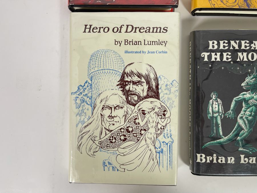 Four First Edition Hardcover Books By Brian Lumley [Photo 4]