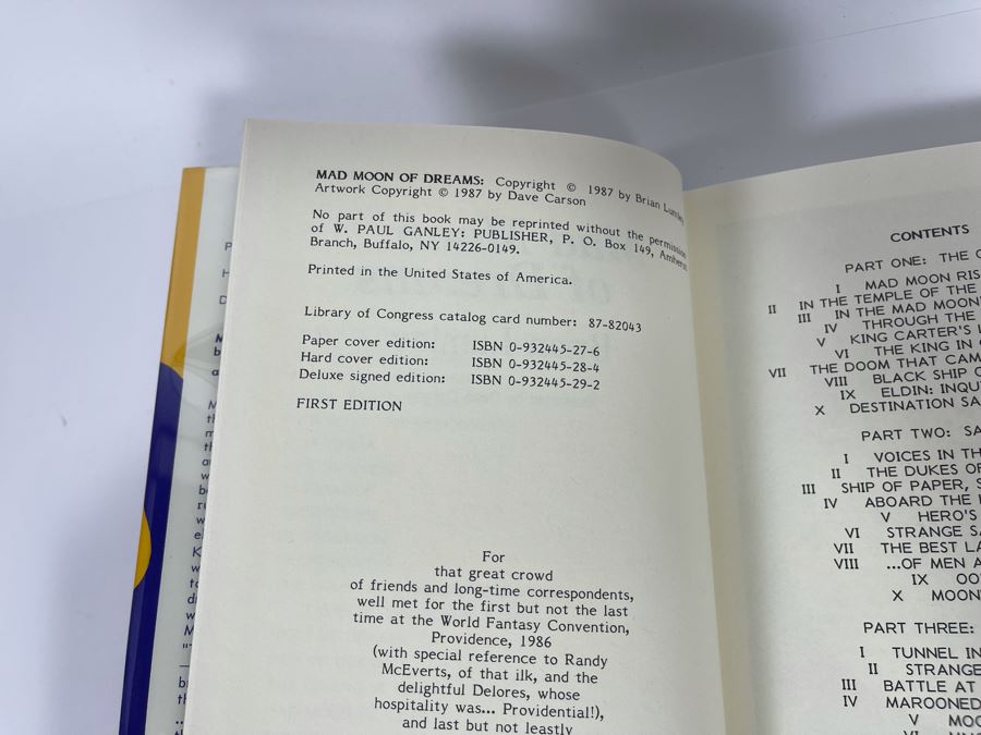 Four First Edition Hardcover Books By Brian Lumley [Photo 8]