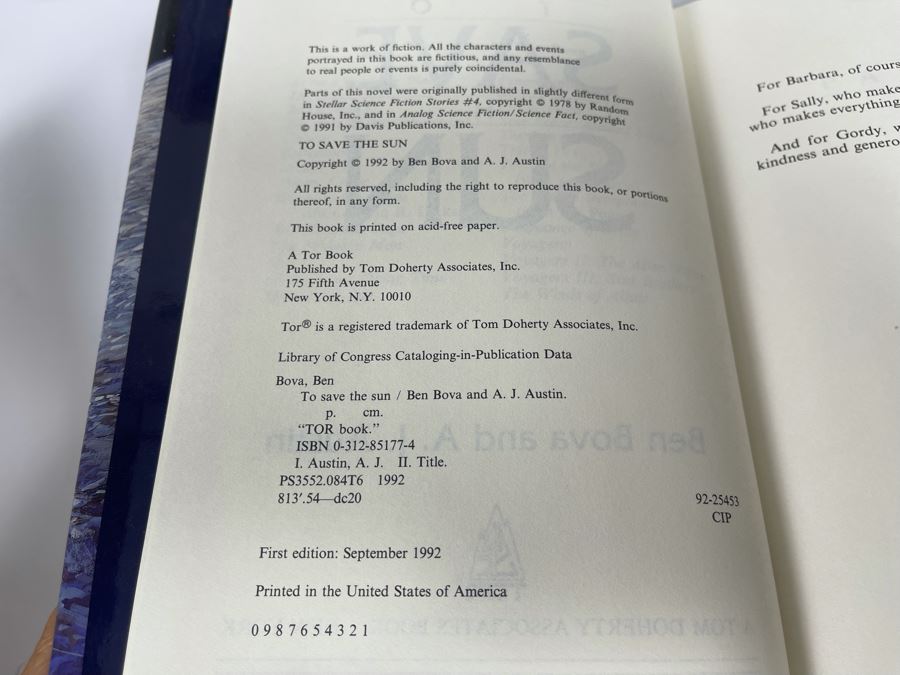 Five First Edition Hardcover Books By Ben Bova [Photo 9]