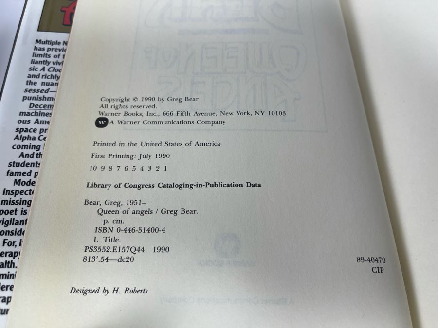 Five First Edition Hardcover Books By Greg Bear [Photo 11]