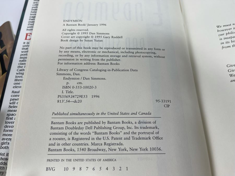 Five First Edition Hardcover Books By Dan Simmons [Photo 7]