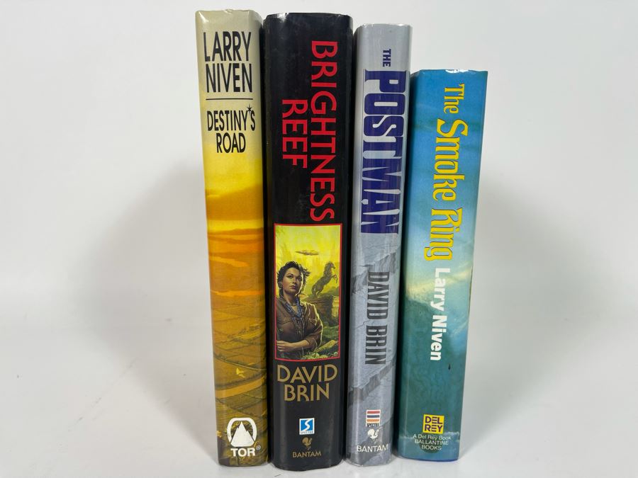 Four First Edition Hardcover Books By Larry Niven [Photo 1]