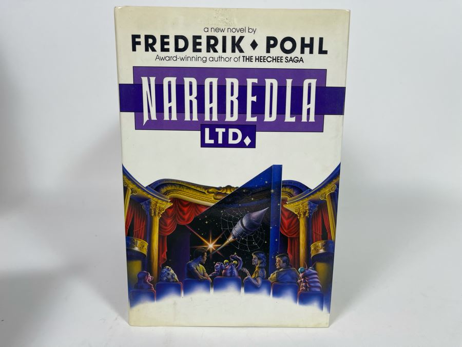 Six First Edition Hardcover Books By Robert A. Heinlein, Frederik Pohl, Arthur C. Clarke And Mike Resnick [Photo 9]