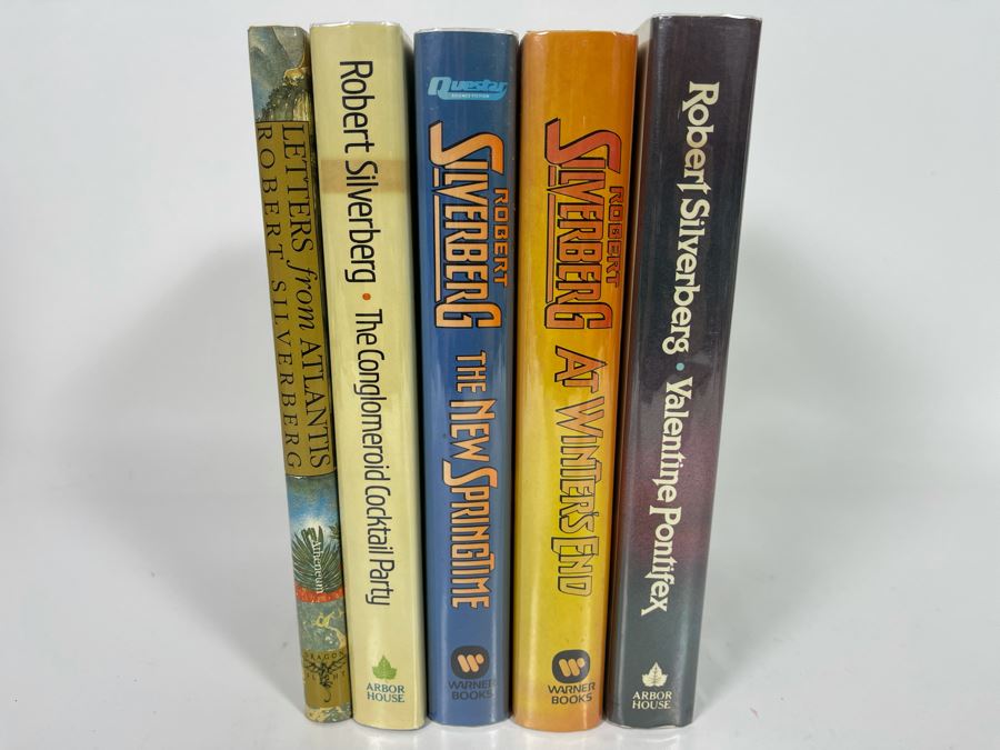 Five First Edition Hardcover Books By Robert Silverberg [Photo 1]