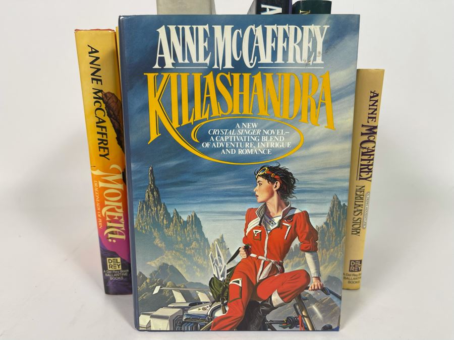 Nine First Edition Hardcover Books By Anne McCaffrey [Photo 2]