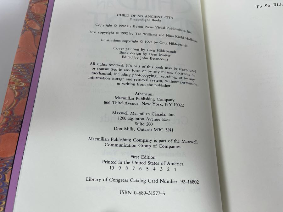 Seven First Edition Hardcover Books By Terry Brooks And Tad Williams [Photo 14]