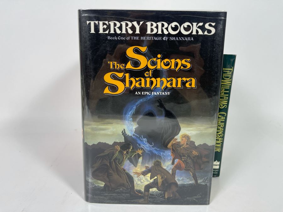 Seven First Edition Hardcover Books By Terry Brooks And Tad Williams [Photo 2]