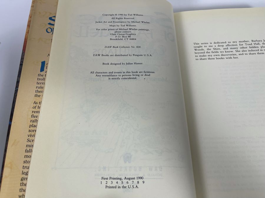 Seven First Edition Hardcover Books By Terry Brooks And Tad Williams [Photo 12]