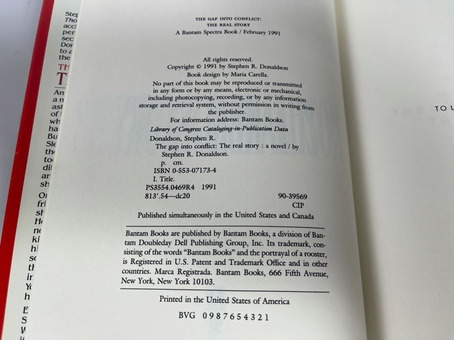 Six First Edition Hardcover Books By Raymond E. Feist And Stephen R. Donaldson [Photo 11]