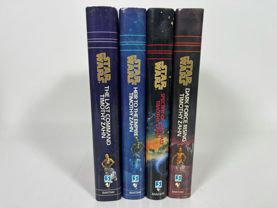 Four First Edition Hardcover Books Star Wars By Timothy Zahn