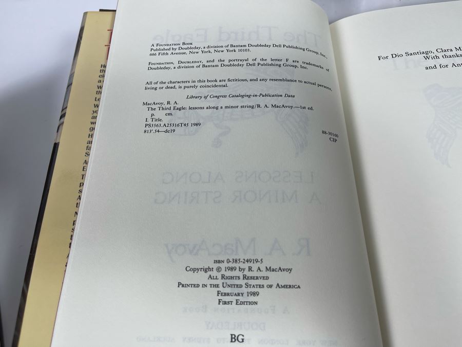 Eight First Edition Hardcover Science Fiction Fantasy Books [Photo 9]