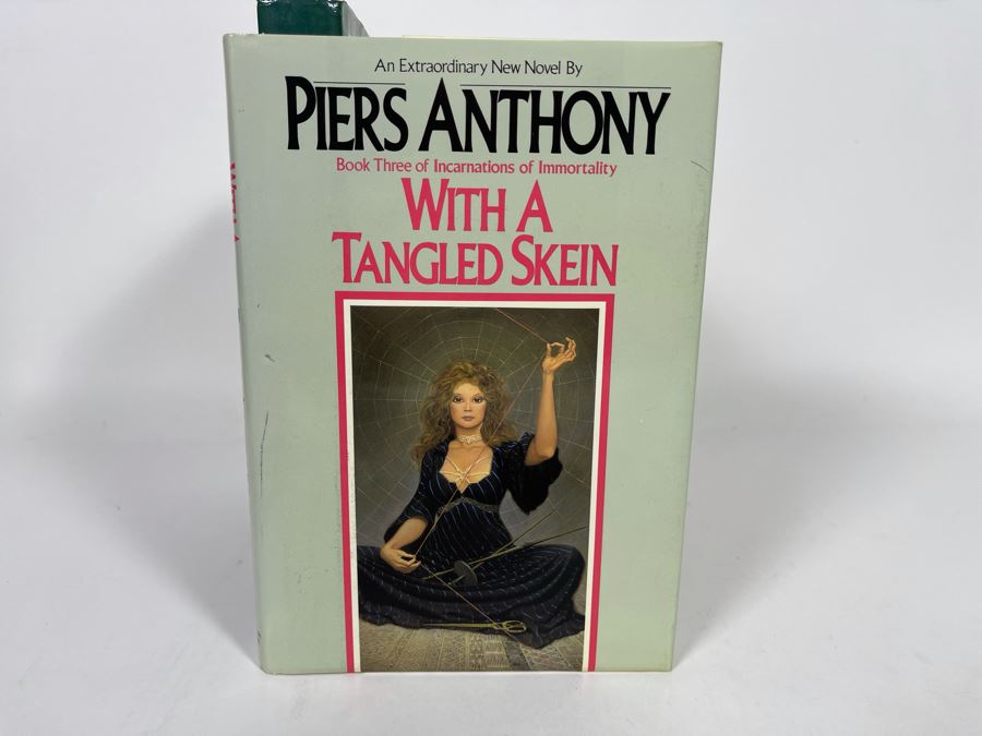 Seven First Edition Hardcover Science Fiction Fantasy Books By Piers Anthony And Spider Robinson [Photo 8]