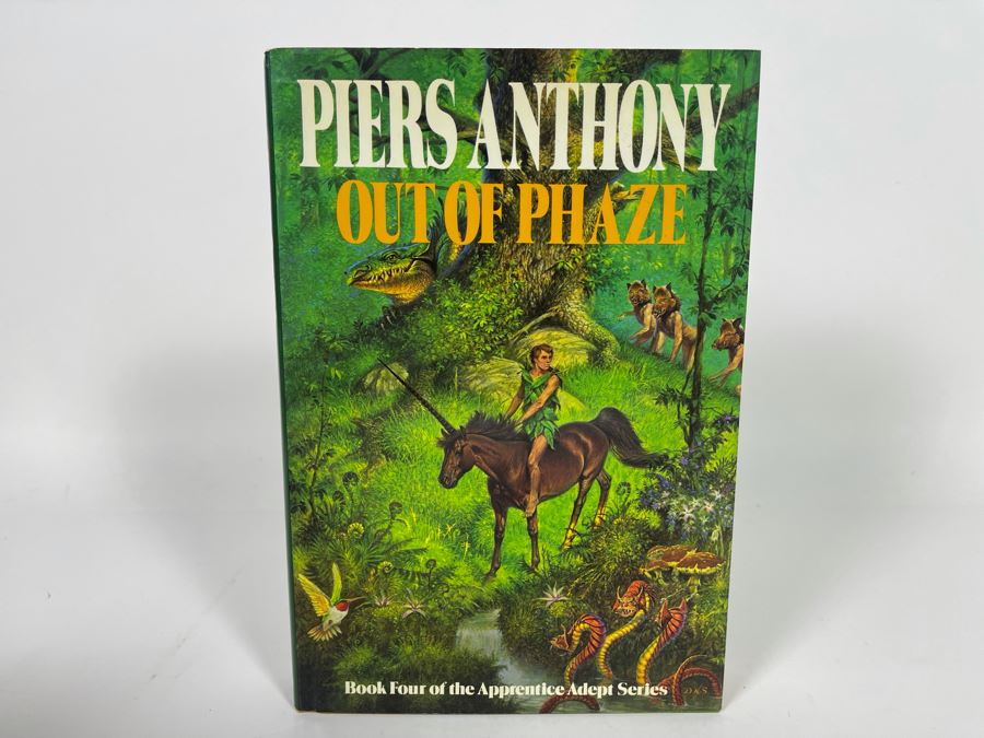 Seven First Edition Hardcover Science Fiction Fantasy Books By Piers Anthony And Spider Robinson [Photo 14]