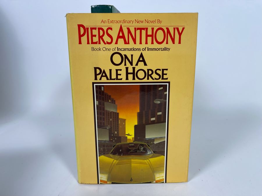 Seven First Edition Hardcover Science Fiction Fantasy Books By Piers Anthony And Spider Robinson [Photo 12]