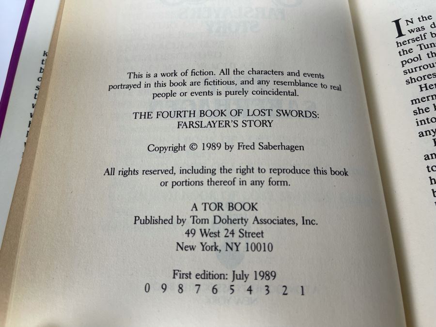 Six First Edition Hardcover Books By Fred Saberhagen And Guy Gavriel Kay [Photo 11]