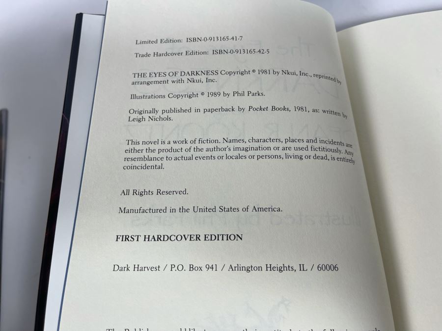 Six First Edition Hardcover Books By Dean Koontz And Anne Rice [Photo 11]