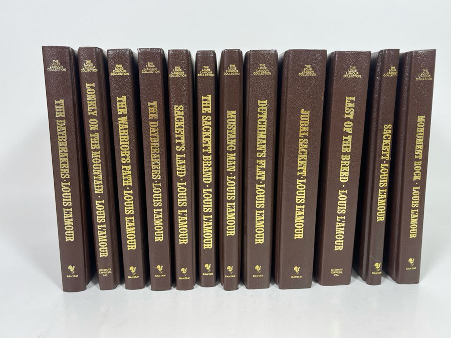 Twelve Hardcover Books By Louis L’Amour [Photo 2]