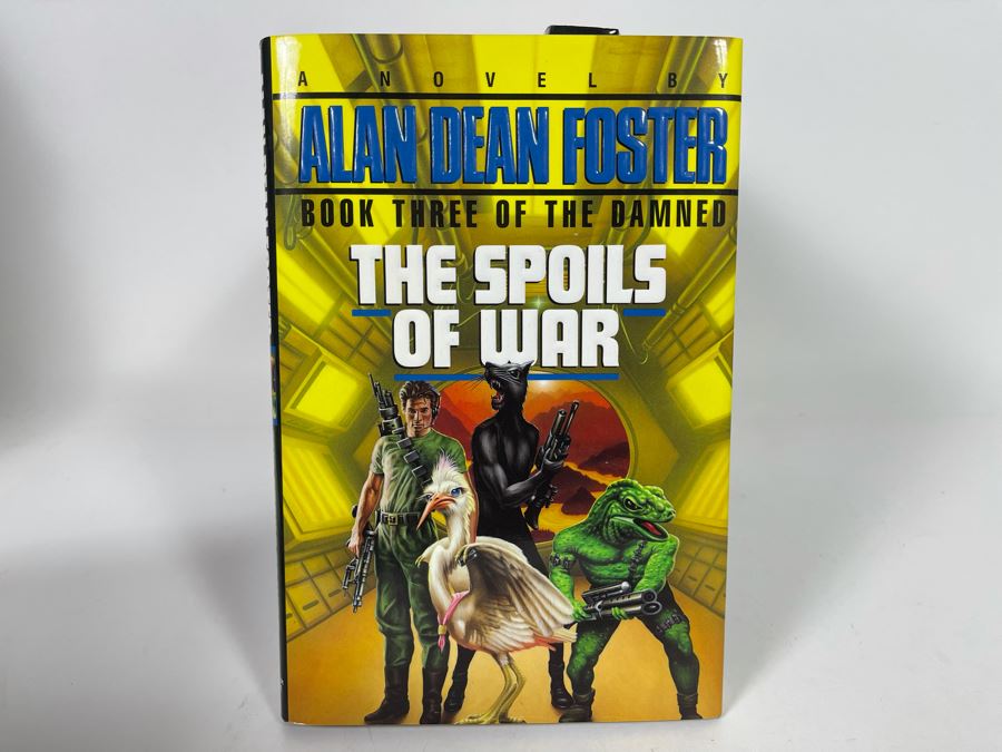 Nine First Edition Hardcover Science Fiction Books By Alan Dean Foster And Charles Sheffield [Photo 12]