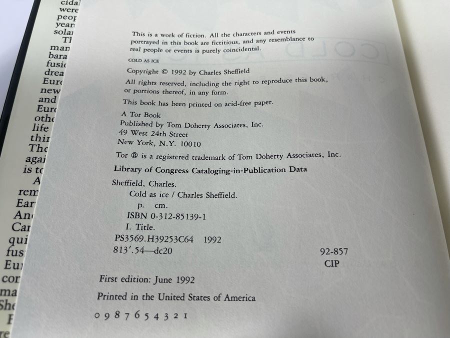 Nine First Edition Hardcover Science Fiction Books By Alan Dean Foster And Charles Sheffield [Photo 9]