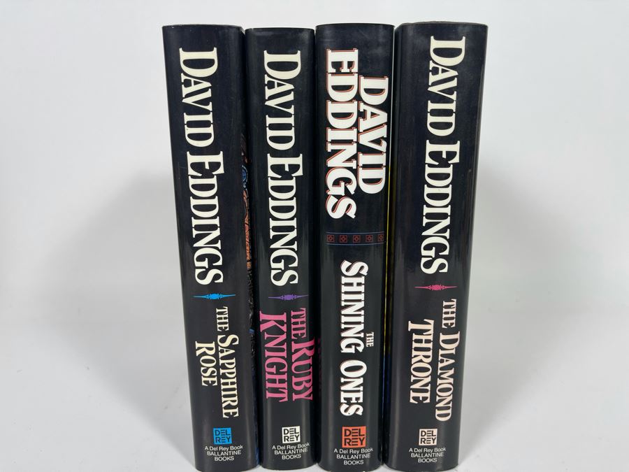Four First Edition Hardcover Books By David Eddings