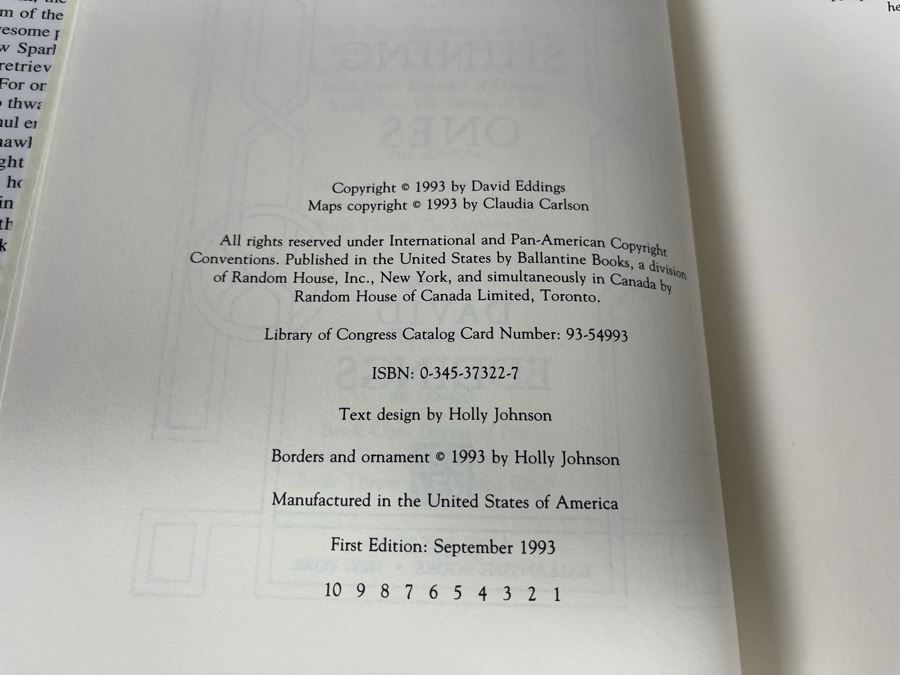 Four First Edition Hardcover Books By David Eddings [Photo 6]