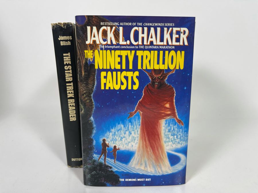 Seven First Edition Hardcover Science Fiction Books By James Blish And Jack L. Chalker [Photo 2]