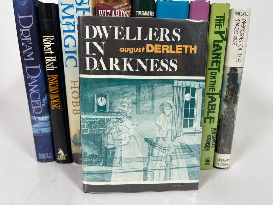 Ten First Edition Hardcover Science Fiction Fantasy Books [Photo 2]