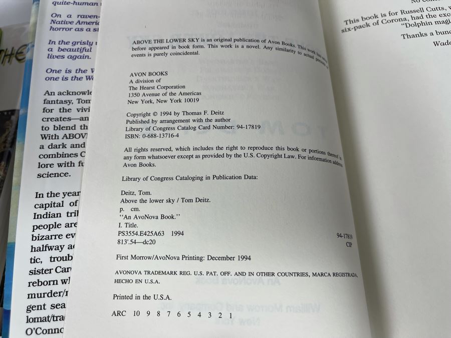 Ten First Edition Hardcover Science Fiction Fantasy Books [Photo 11]