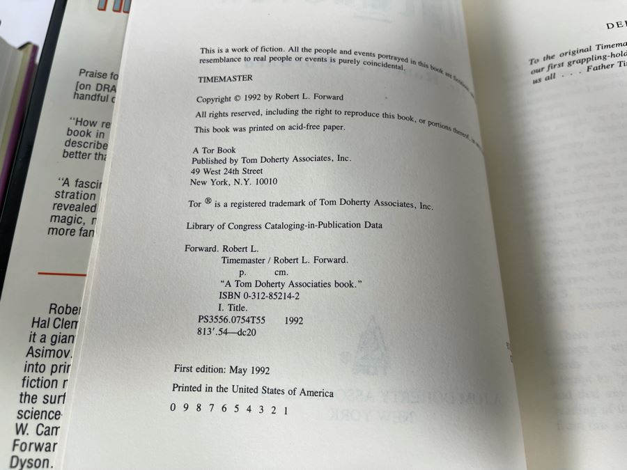 Ten First Edition Hardcover Science Fiction Fantasy Books [Photo 13]