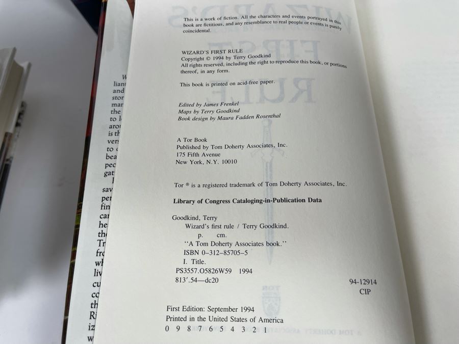 Ten First Edition Hardcover Science Fiction Fantasy Books [Photo 15]